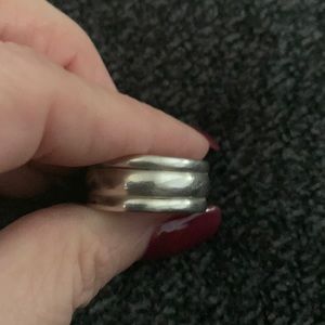 Authentic silver ring handcrafted in Mexico size 10